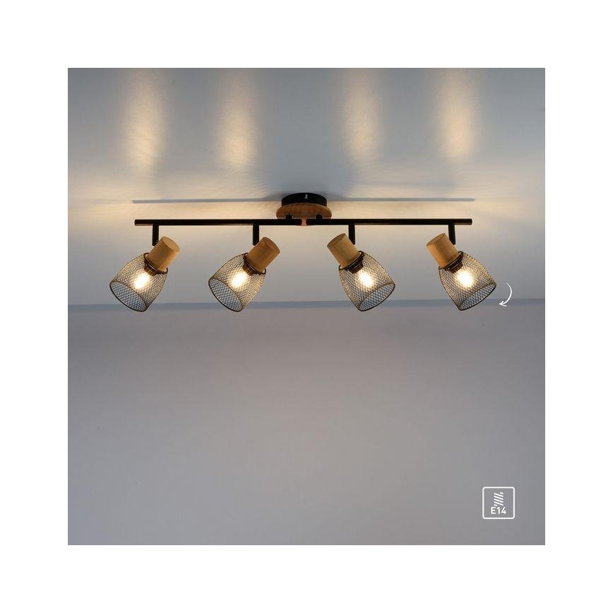 JUST LIGHT. 15194-79 - Starmetis TAMIS 4xE14/10W/230V