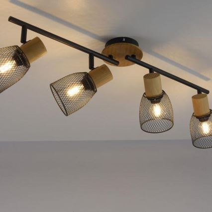 JUST LIGHT. 15194-79 - Starmetis TAMIS 4xE14/10W/230V