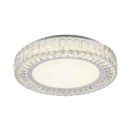 JUST LIGHT. 15222-17 - LED griestu gaismeklis KULUNKA LED/46W/230V Ø 50 cm spīdīgs hroms
