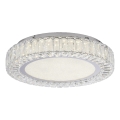JUST LIGHT. 15222-17 - LED griestu gaismeklis KULUNKA LED/46W/230V Ø 50 cm spīdīgs hroms