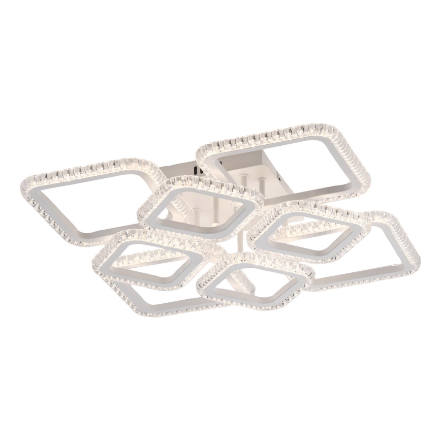 JUST LIGHT. 15269-16 - LED griestu gaismeklis CRYSTALLO LED/43,5W/230V 49x49 cm balts