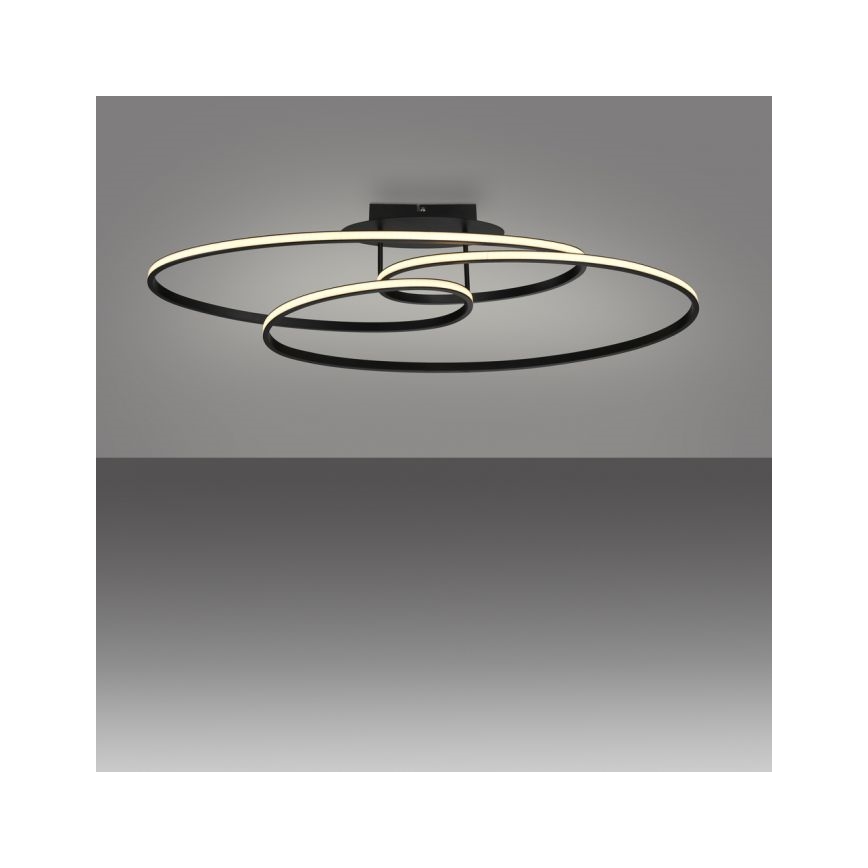 JUST LIGHT. 15321-18 - LED Griestu lampa LUMACA LED/33W/230V melna