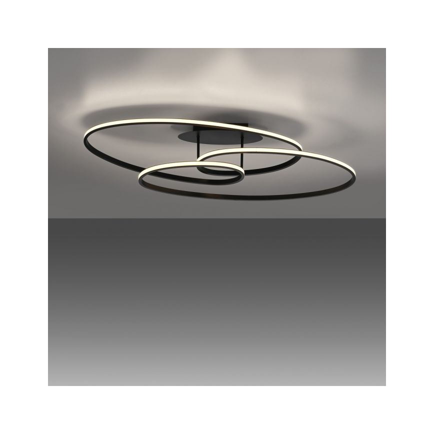 JUST LIGHT. 15321-18 - LED Griestu lampa LUMACA LED/33W/230V melna