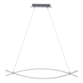 JUST LIGHT. 15382-55 - LED Lustra ar auklu MAJA 2xLED/8,4W/230V matēts hroms