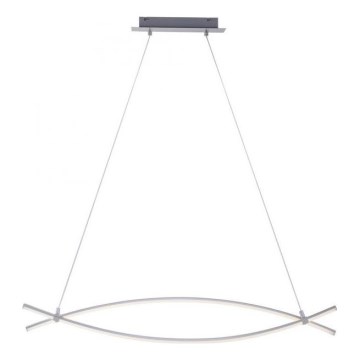 JUST LIGHT. 15382-55 - LED Lustra ar auklu MAJA 2xLED/8,4W/230V matēts hroms