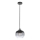 JUST LIGHT. 15420-18 - Lustra ar auklu ZEA 1xE27/25W/230V melna