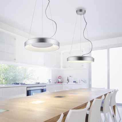 JUST LIGHT. 17075-21 - LED Aptumšojama lustra ar auklu KETO ANIKA LED/26,5W/230V 2700-5000K + tālvadības pults