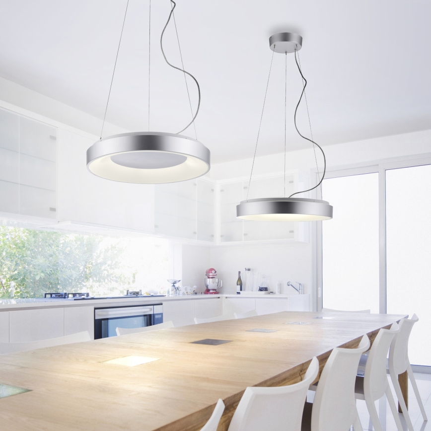 JUST LIGHT. 17075-21 - LED Aptumšojama lustra ar auklu KETO ANIKA LED/26,5W/230V 2700-5000K + tālvadības pults