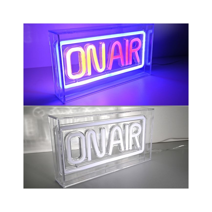 JUST LIGHT. 85013-70 - LED Neona galda rotājums NEON LED/4W/5V On Air