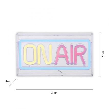 JUST LIGHT. 85013-70 - LED Neona galda rotājums NEON LED/4W/5V On Air
