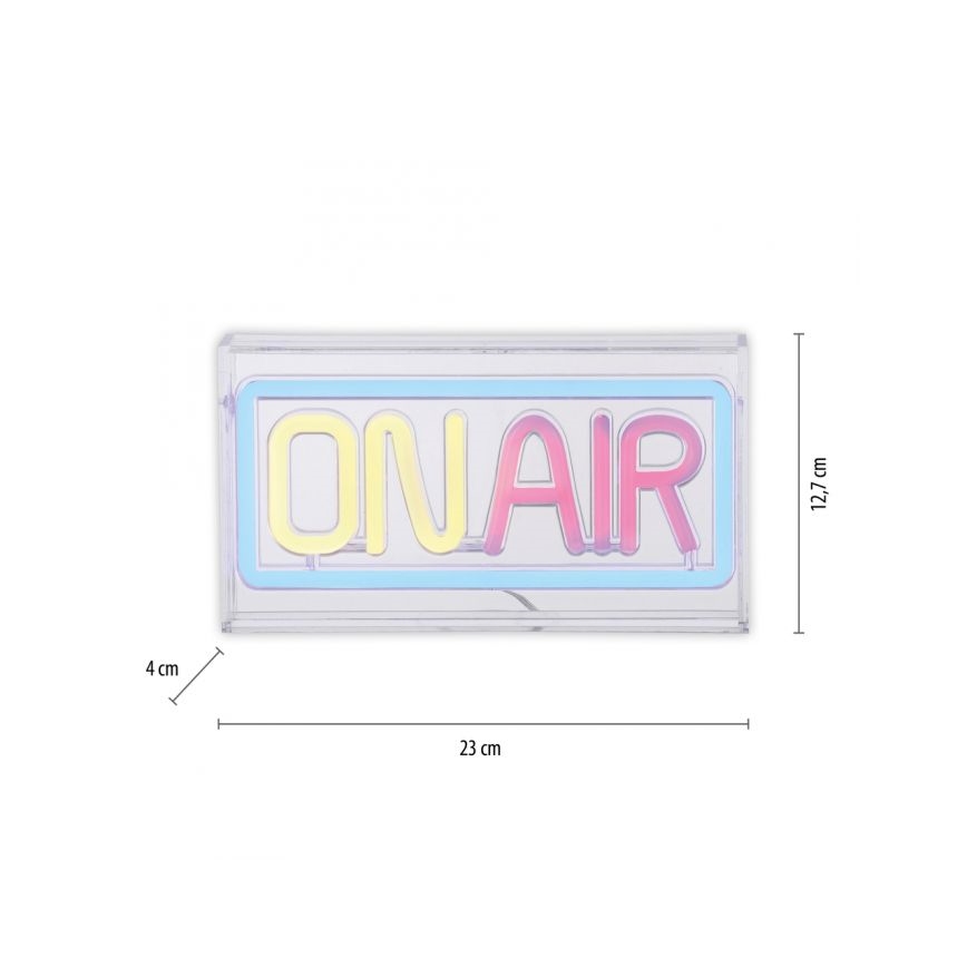 JUST LIGHT. 85013-70 - LED Neona galda rotājums NEON LED/4W/5V On Air