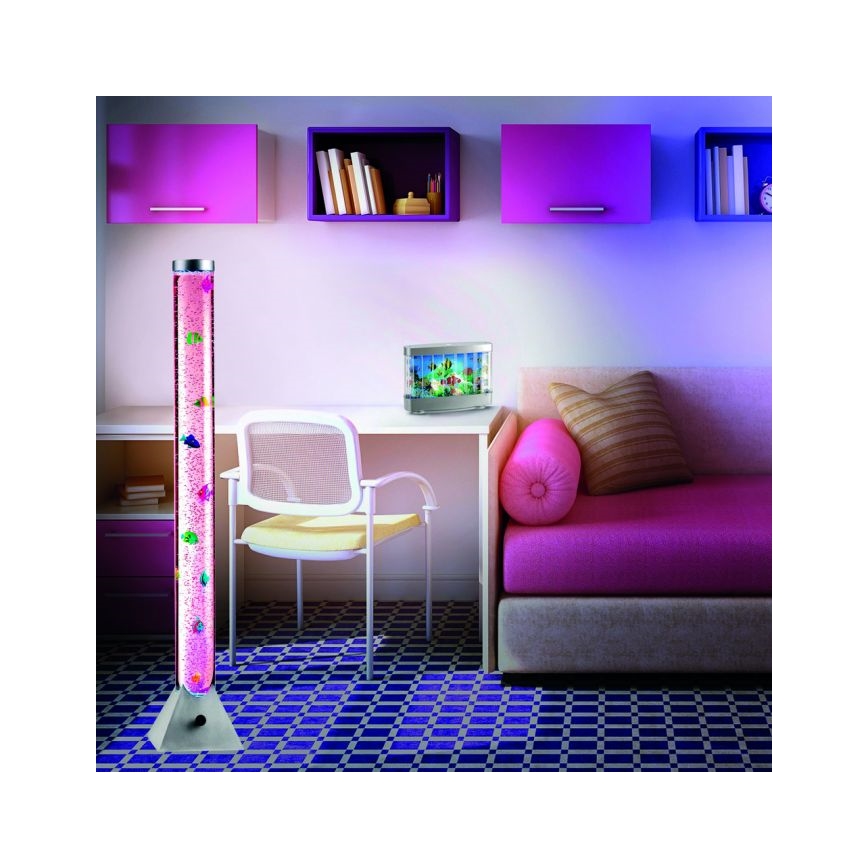 JUST LIGHT. 85106-55 - LED RGB Dekoratīva grīdas stāvlampa AVA 12xLED/0,06W/230V