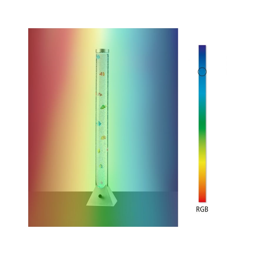 JUST LIGHT. 85106-55 - LED RGB Dekoratīva grīdas stāvlampa AVA 12xLED/0,06W/230V