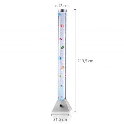 JUST LIGHT. 85106-55 - LED RGB Dekoratīva grīdas stāvlampa AVA 12xLED/0,06W/230V