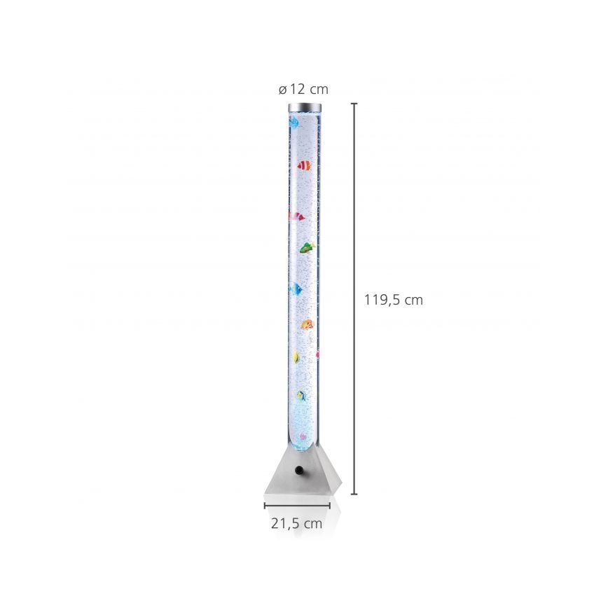 JUST LIGHT. 85106-55 - LED RGB Dekoratīva grīdas stāvlampa AVA 12xLED/0,06W/230V