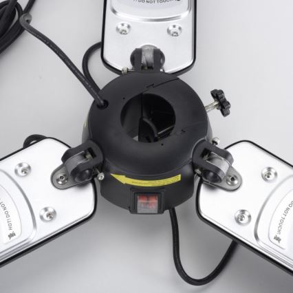JUST LIGHT. 99513-18 - Āra sildierīce GLOW 3x650W/1300W/2000W/230V IP34