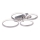 JUST LIGHT. L16271-55 - LED RGBW Aptumšojama griestu lampa JOHANNA LOLASMART LED/24W/230V 2700-5000K + tālvadības pults