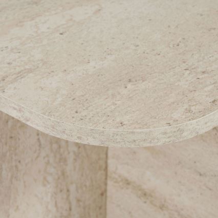 Kafijas galdiņš AKIRA 120x60 cm, bēšs