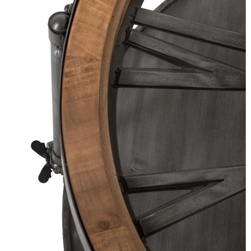 Kafijas galdiņš ar pulksteni CHRONO 89,5x47 cm