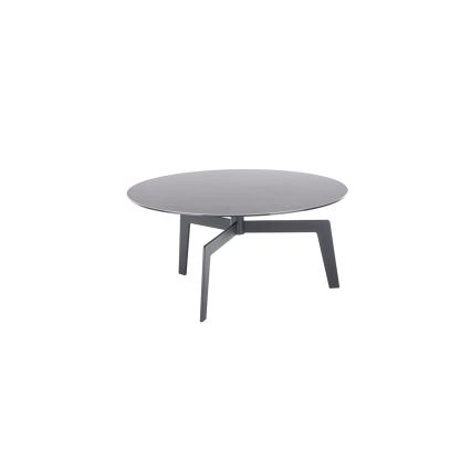 Kafijas galdiņš BALANCE Ø 80 cm pelēks/antracīts