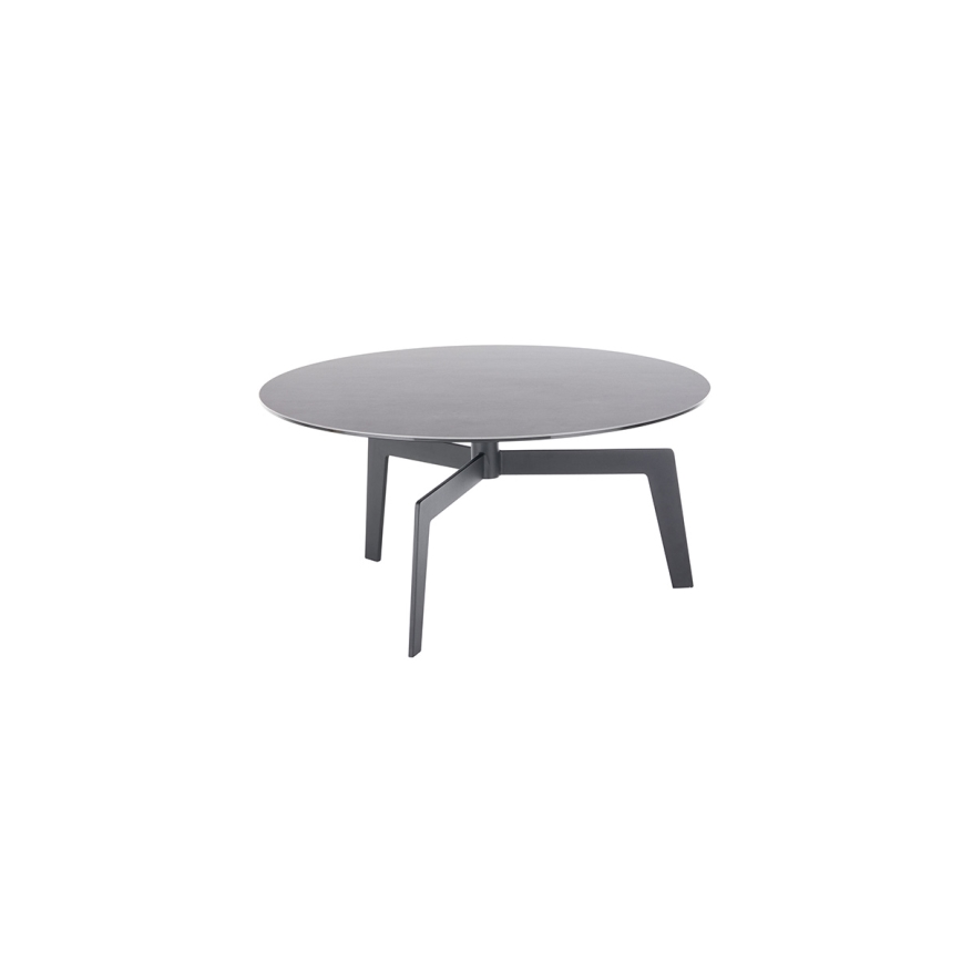 Kafijas galdiņš BALANCE Ø 80 cm pelēks/antracīts