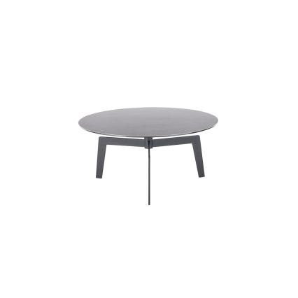 Kafijas galdiņš BALANCE Ø 80 cm pelēks/antracīts