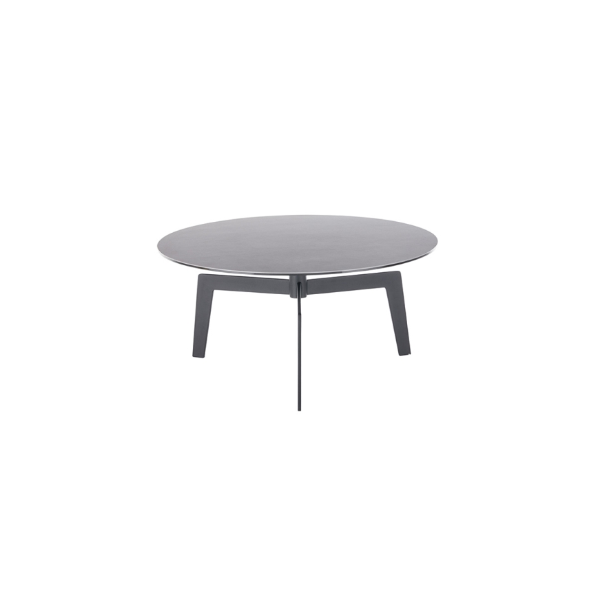 Kafijas galdiņš BALANCE Ø 80 cm pelēks/antracīts