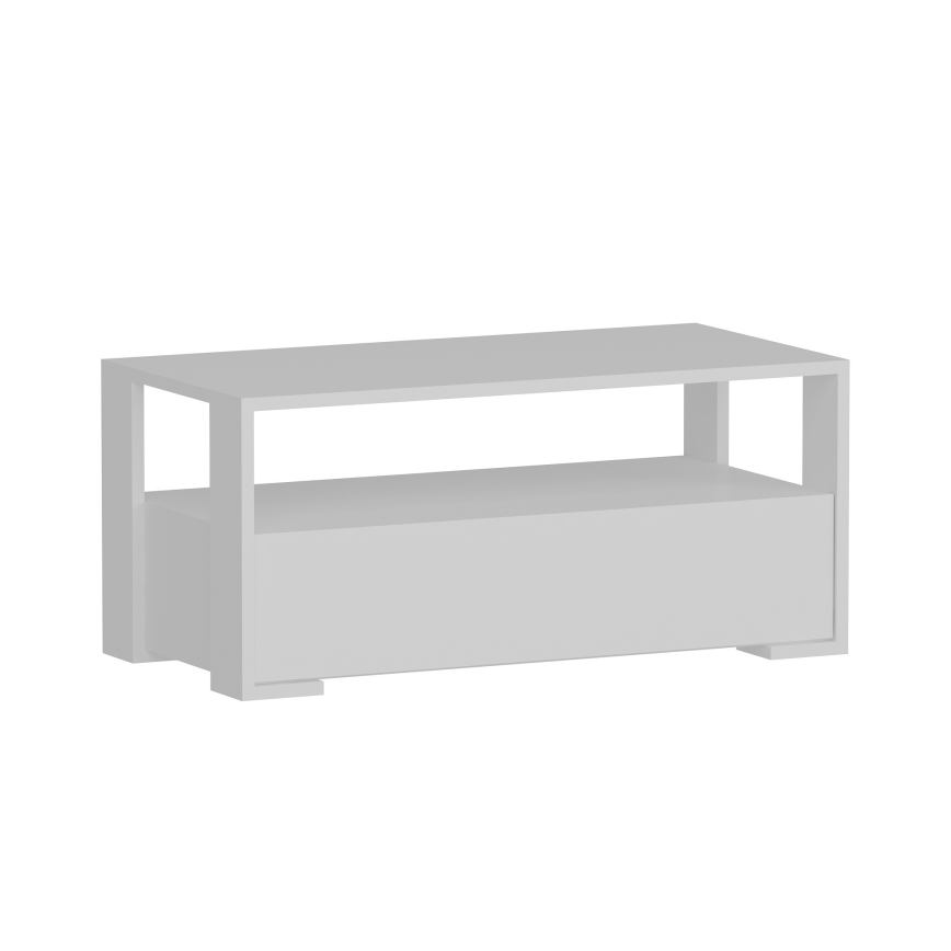 Kafijas galdiņš BALINA 40x90 cm balts