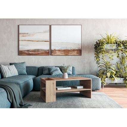 Kafijas galdiņš BELA 100x42 cm, Artisan ozols