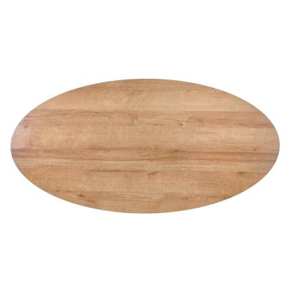 Kafijas galdiņš ar atvilktni CAROLINA 41x120 cm zelta ozols/melns