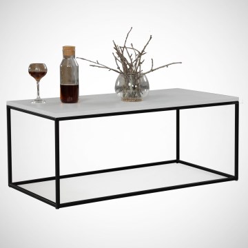 Kafijas galdiņš COSCO 43x95 cm balts