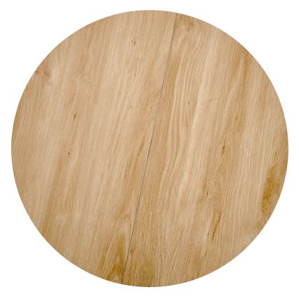 Kafijas galdiņš DANTE Ø 67 cm brūns/melns