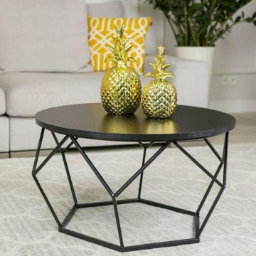 Kafijas galdiņš DIAMOND 40x70 cm melns