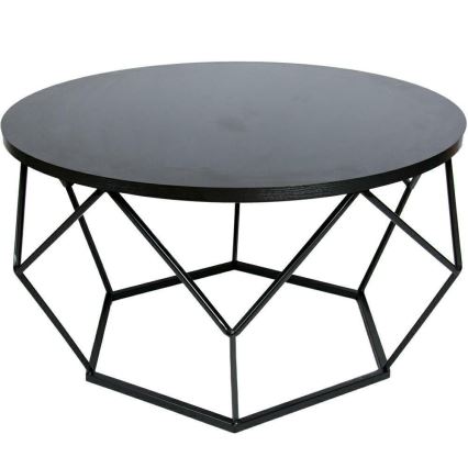 Kafijas galdiņš DIAMOND 40x70 cm melns