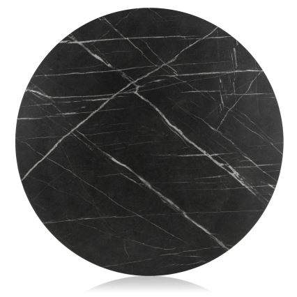 Kafijas galdiņš DIAMOND 40x70 cm zelta/melna/balta