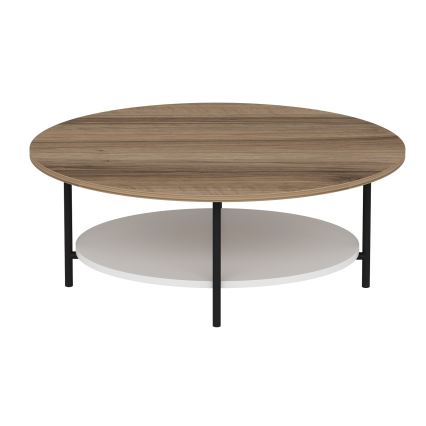 Kafijas galdiņš ELIS 36x90 cm ozols/balta