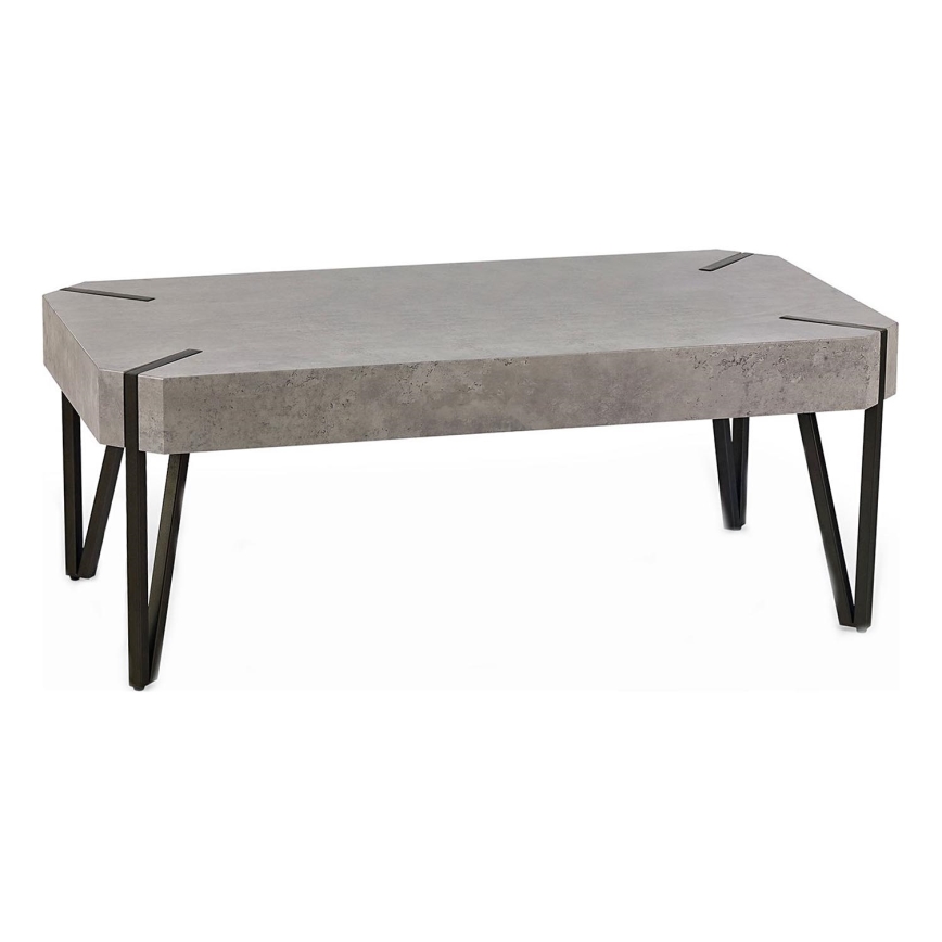 Kafijas galdiņš EMILY 42x110 cm betons