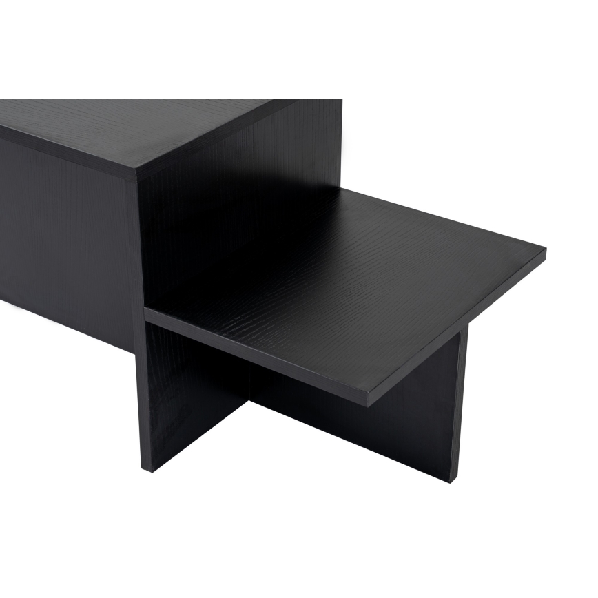 Kafijas galdiņš HARMONY 40x80 cm melna
