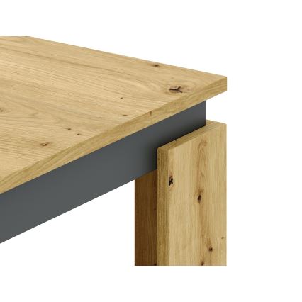 Kafijas galdiņš OLAF artisan ozols/antracīts