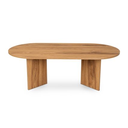 Kafijas galdiņš OVAL 60x120 cm brūna