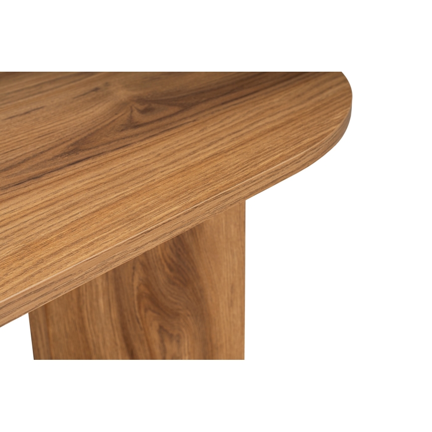 Kafijas galdiņš OVAL 60x120 cm brūna