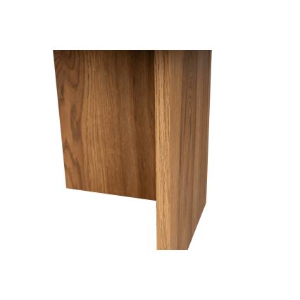 Kafijas galdiņš OVAL 60x120 cm brūna