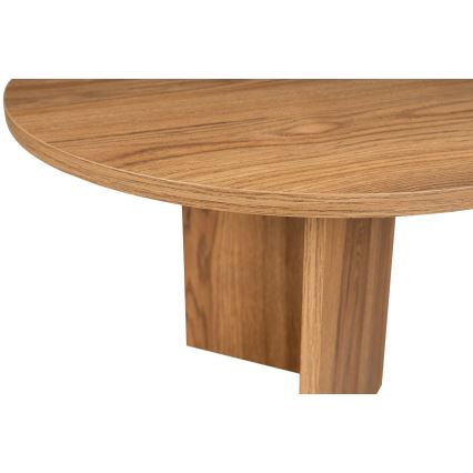 Kafijas galdiņš OVAL 60x120 cm brūna