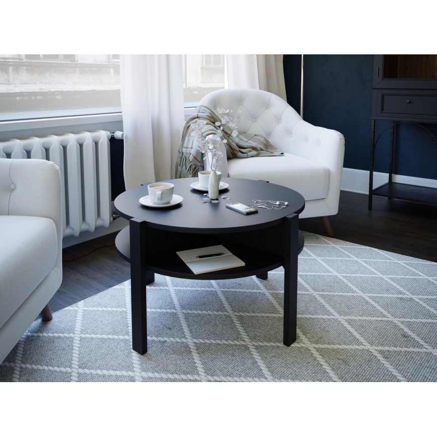 Kafijas galdiņš RINO melns