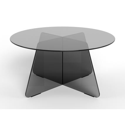 Kafijas galdiņš SANOS 80 cm dūmakaini pelēks