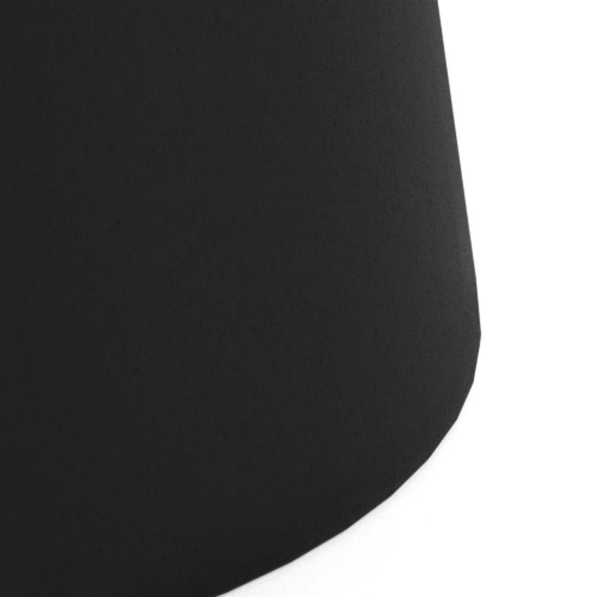 Kafijas galdiņš SANTORINI, diametrs 45 cm, balts/melns, keramika