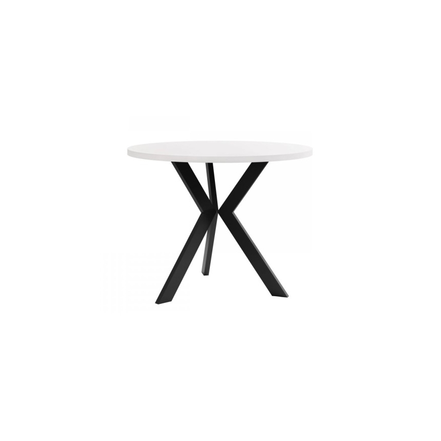 Kafijas galdiņš STK 50x65 cm melna/balta