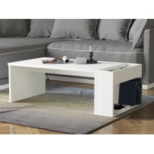 Kafijas galdiņš VIEW 34x95 cm balts