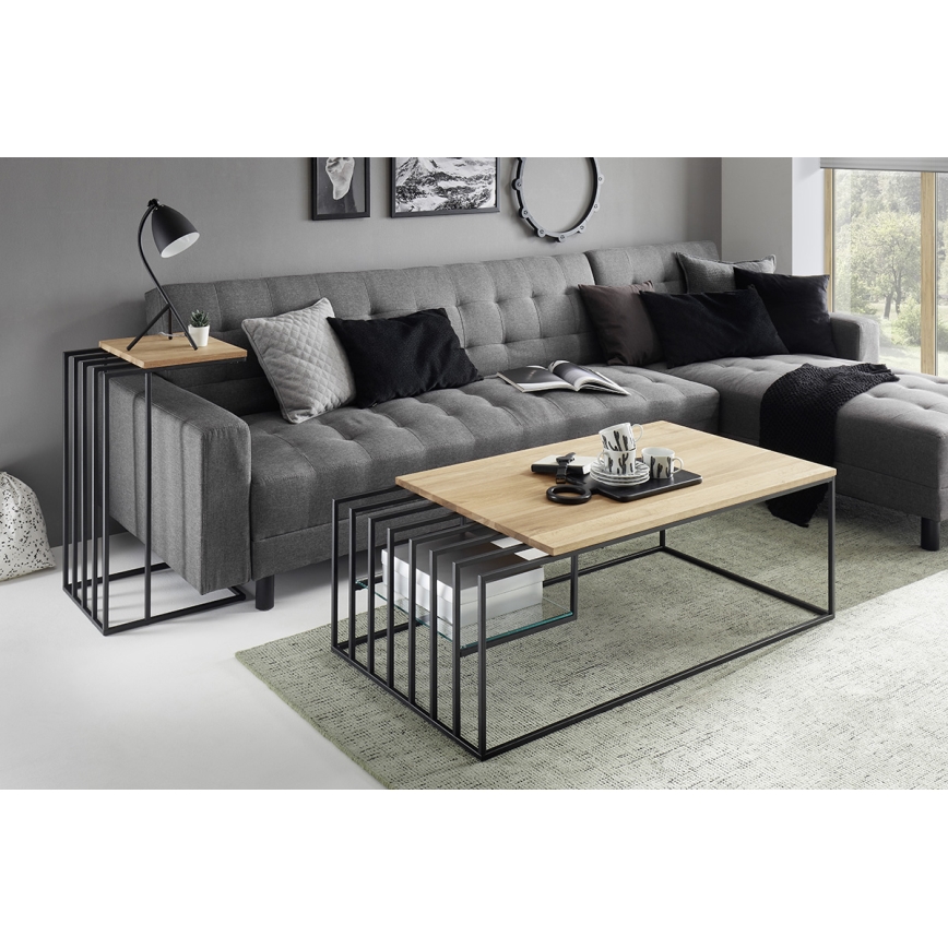 Kafijas galdiņš ZAIRA, ozols