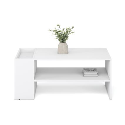 Kafijas galds BELA 100x42 cm balts